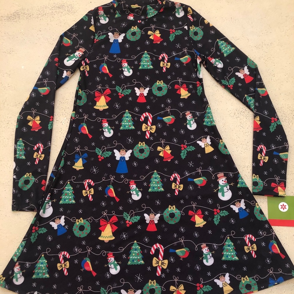 Women’s Long Sleeve Holiday Casual Dress NWT - Picture 2 of 6